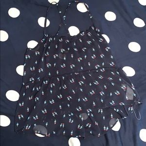 Sheer Hollister Popsicle Print Cami